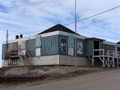 09B A Shuttered Building In Pond Inlet Mittimatalik Baffin Island Nunavut Canada For Floe Edge Adventure